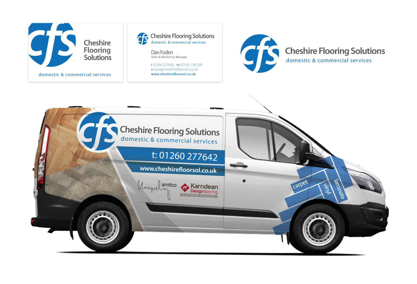 CFS Van signage design