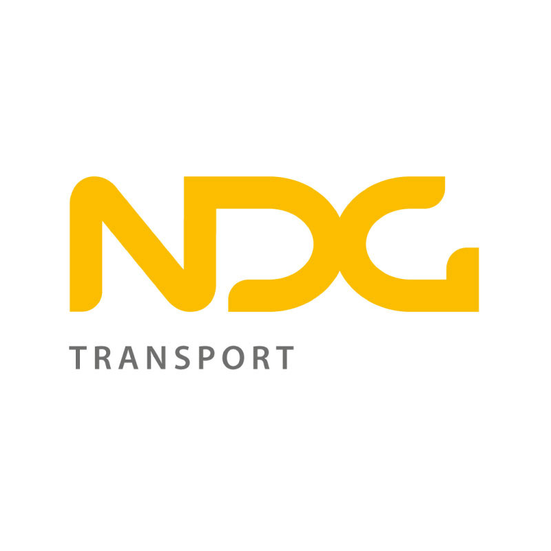 NDG transport logo Brand design by Liquidigloo Limited, Design and Branding agency in Congleton, Cheshire