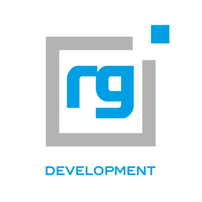 RG development Design by Liquidigloo, Logo, Brand and brchure design company in the Congleton and Cheshire area